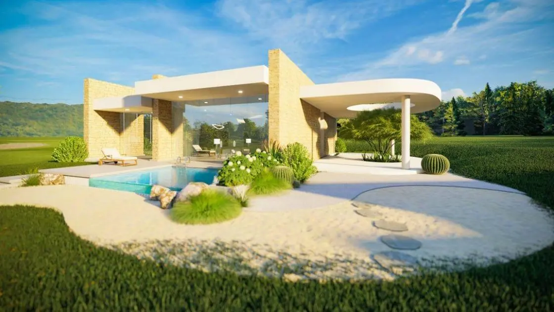 للمرة الأولى.. «منتجع خور دبي» يطلق مجمع فلل داخل ملعب الجولف