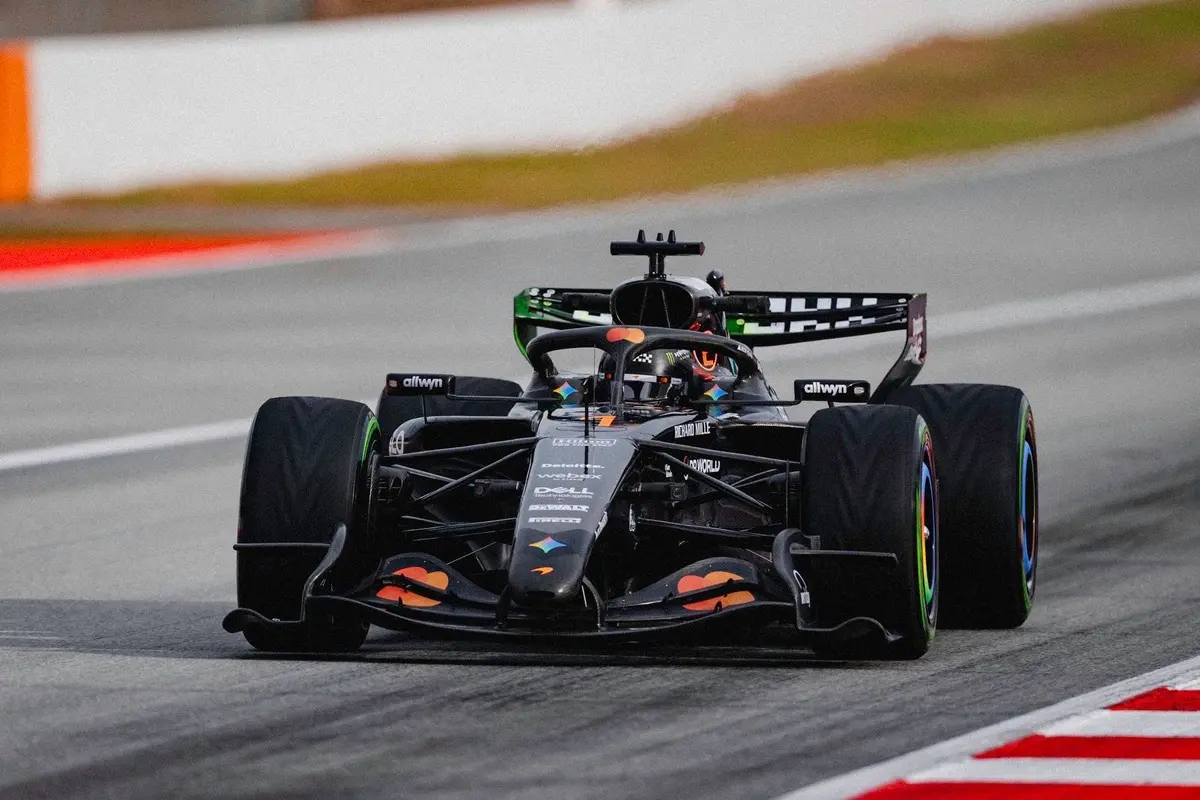 Lando Norris: "Surreal" to see number 1 on my car as McLaren kicks off F1 2026 testing
