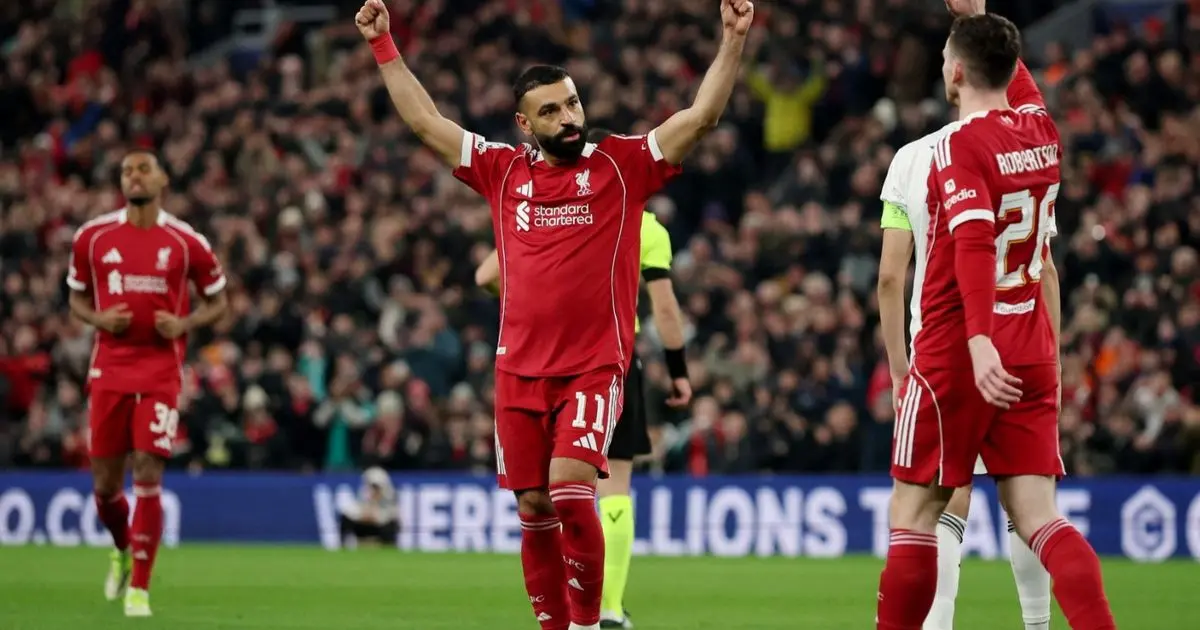 شاهد.. صلاح ينهي الصيام في فوز ليفربول وفان دايك "هاتريك أسيست"