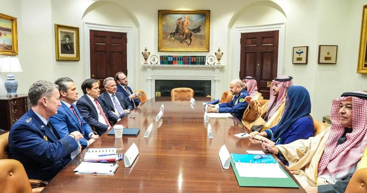 وزير الدفاع السعودي يلتقي روبيو وهيغسيث في واشنطن