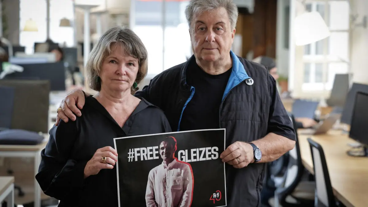 حملة تضامن في باريس مع الصحافي الفرنسي كريستوف غليز المسجون في الجزائر