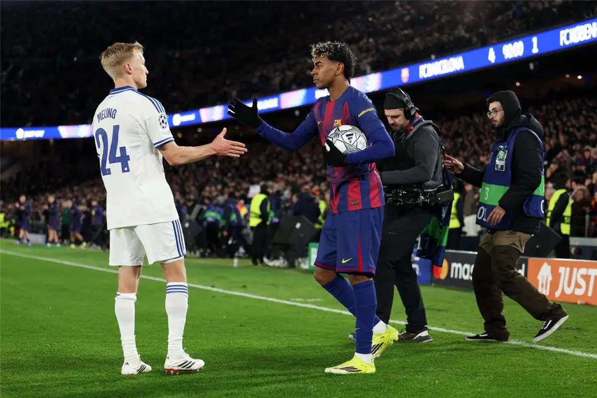 لامين يامال: ألعب من أجل زميلي في برشلونة.. واتمنى مواجهة هذا المنتخب في نهائي كأس العالم