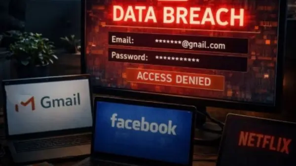 اختراق هائل يهز فيسبوك وجيميل.. تسريب يطال 149 مليون حساب