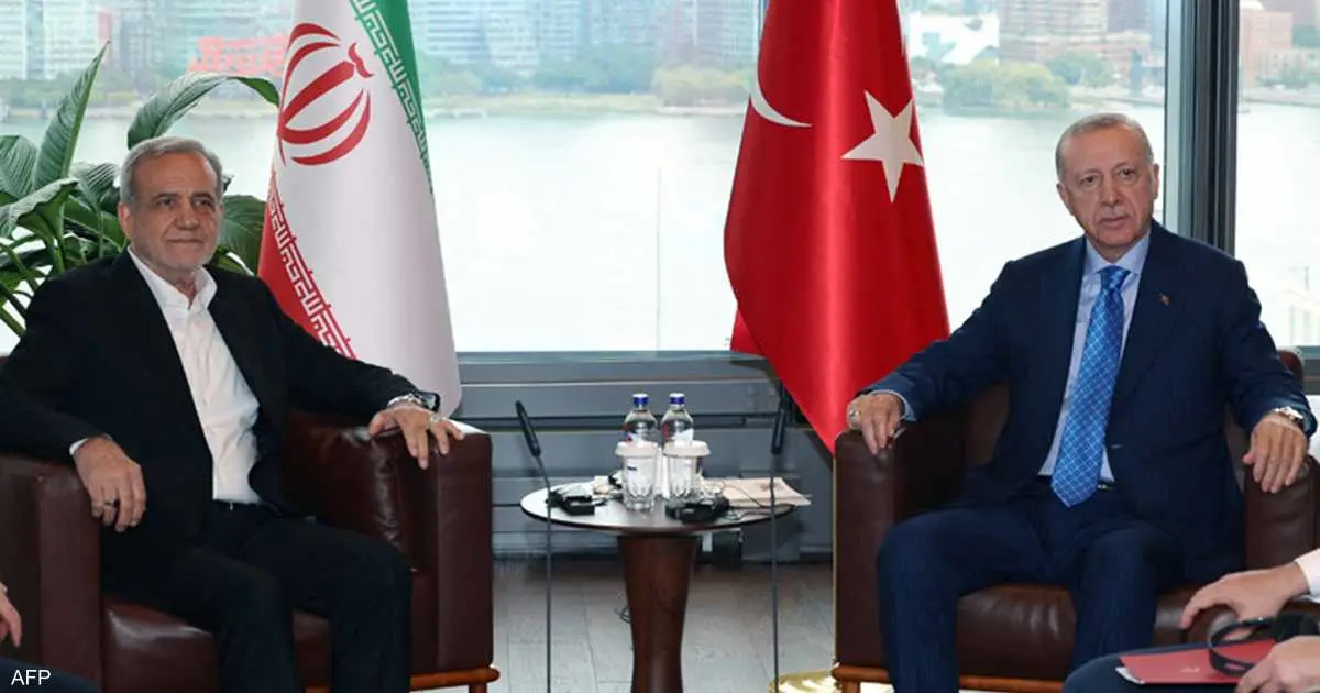 أردوغان يهاتف بزشكيان بشأن أزمة إيران وأميركا