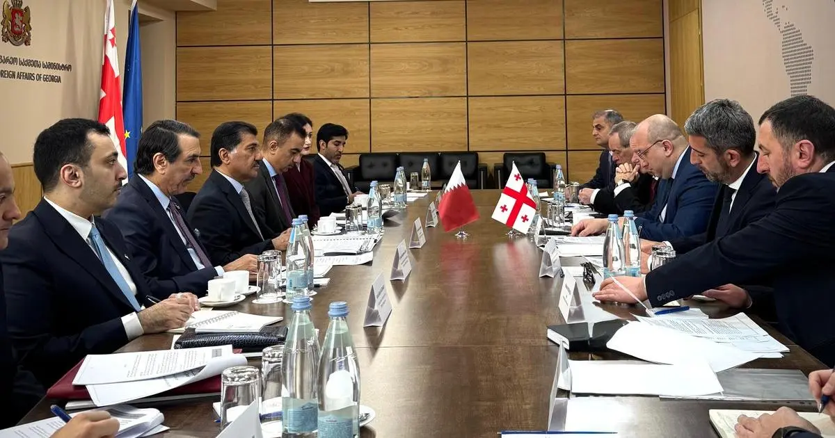 قطر وجورجيا تعقدان رابع جولة مشاورات سياسية
