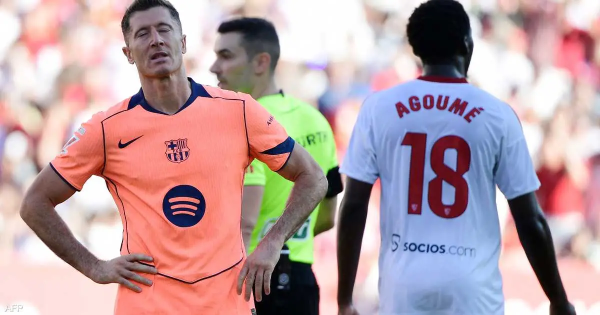 "تلميح" من زوجة ليفاندوفسكي يصدم جمهور برشلونة