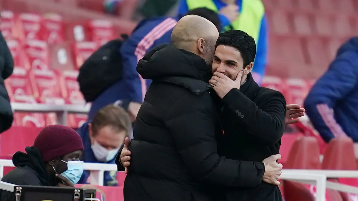 أرتيتا يعترف: جوارديولا يمارس الألاعيب النفسية معي