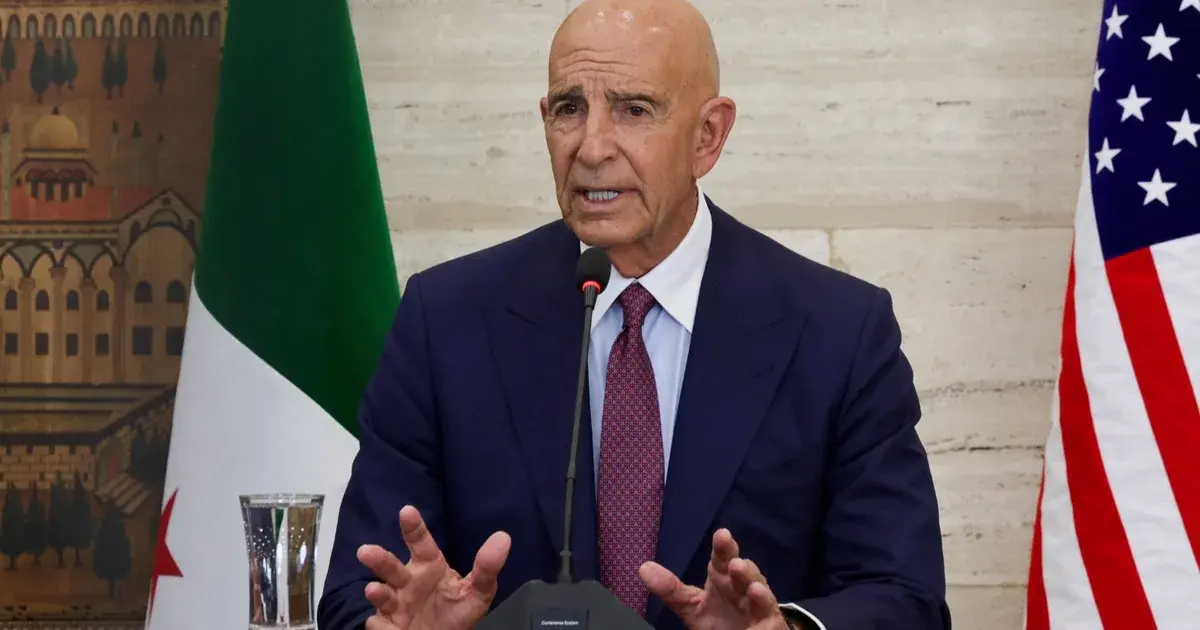 توم باراك يرحب باتفاق "قسد" ودمشق:علامة فارقة في مسار المصالحة الوطنية