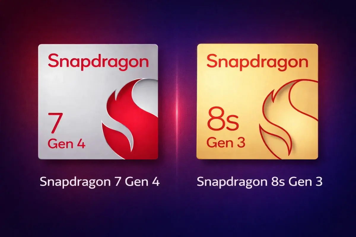 مقارنة بين معالج Snapdragon 7 Gen 4 و8s Gen 3: أيهما أسرع؟