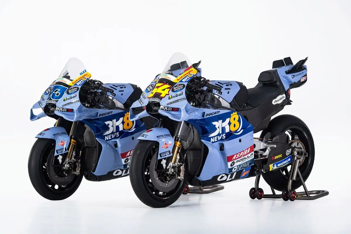 Gresini unveils 2026 livery as Alex Marquez secures factory-spec Ducati