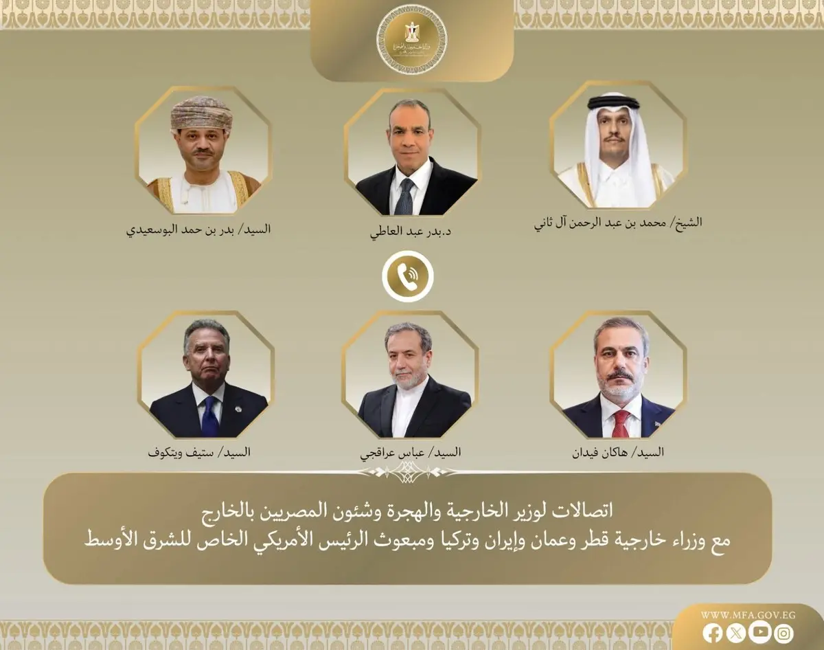 وزير الخارجية يجرى اتصالات دولية مكثفة لبحث التطورات الإقليمية ودعم الجهود لخفض التصعيد - أموال الغد