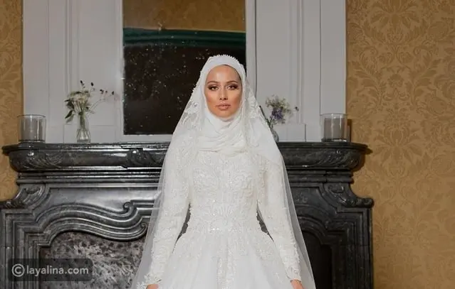 فساتين عروس أنيقة للمحجبات.. إطلالة ساحرة