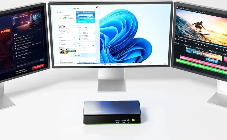 إطلاق Gmktec لجهاز NucBox K13 Mini PC بمعالج Intel Core Ultra 7