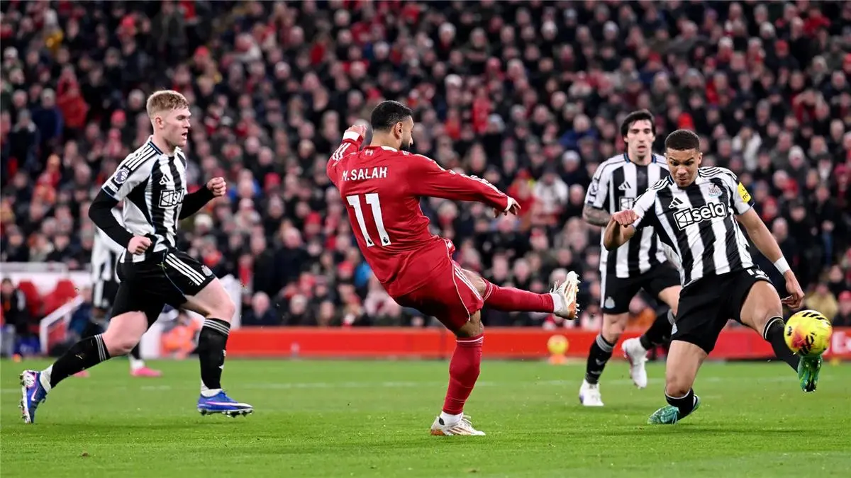 ماذا قدم محمد صلاح في مباراة ليفربول ونيوكاسل بـ الدوري الإنجليزي؟