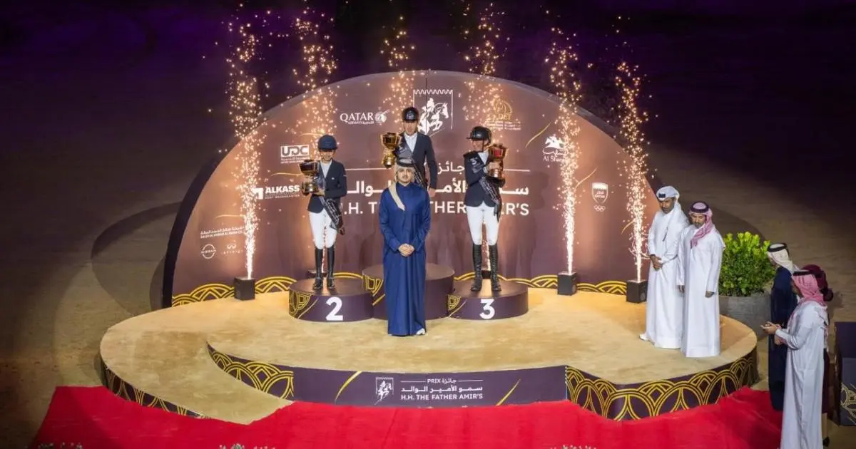 قطر.. تتويج الفائزين بجائزة الأمير الوالد للفروسية