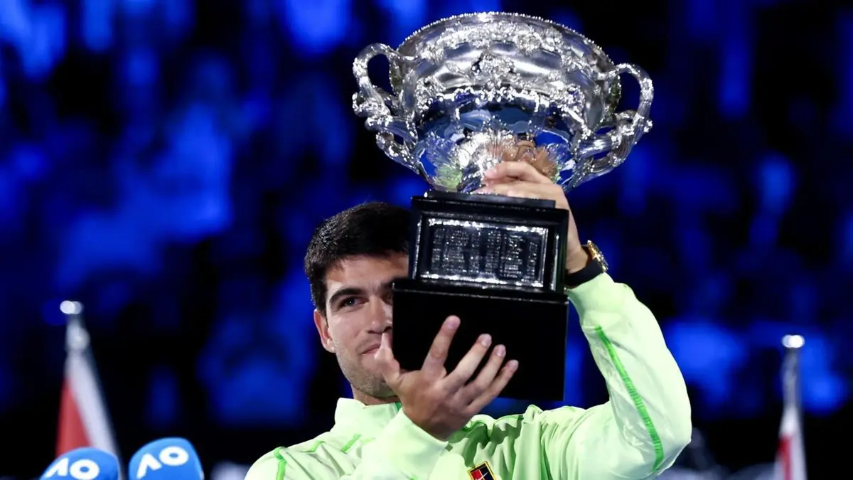 تنس: بعد فوزه بدورة أستراليا المفتوحة... كارلوس ألكاراس يصبح أصغر لاعب يحرز البطولات الأربع الكبرى