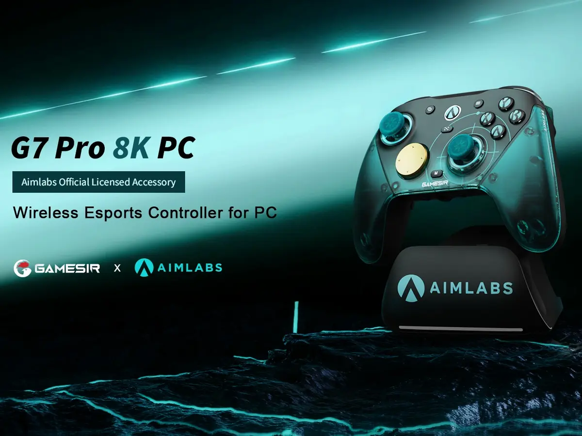 "🔥 استعد للتميز في اللعب! 🎮 احجز الآن نسخة GameSir G7 Pro Aimlabs وكن البطل الذي طالما حلمت به! 🚀 #Gaming #PreOrder"