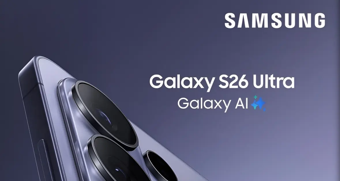 بوستر ترويجي رسمي مسرّب يكشف ملامح Samsung Galaxy S26 Ultra لأول مرة - التقنية بلا حدود