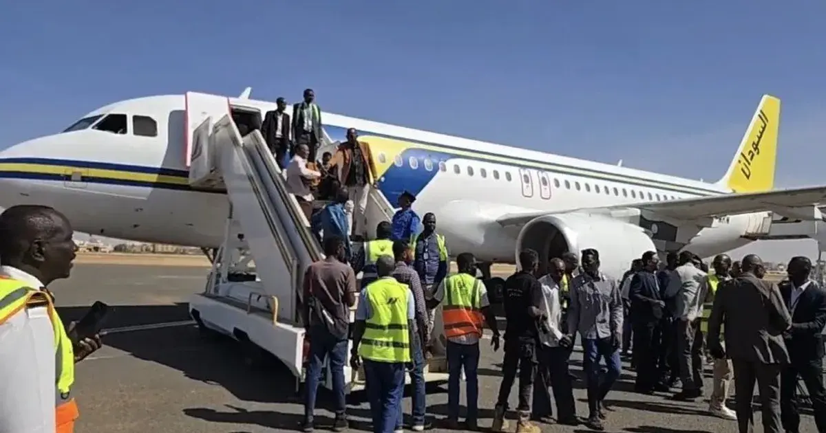 مطار الخرطوم يستقبل أول رحلة للخطوط السودانية منذ اندلاع الحرب