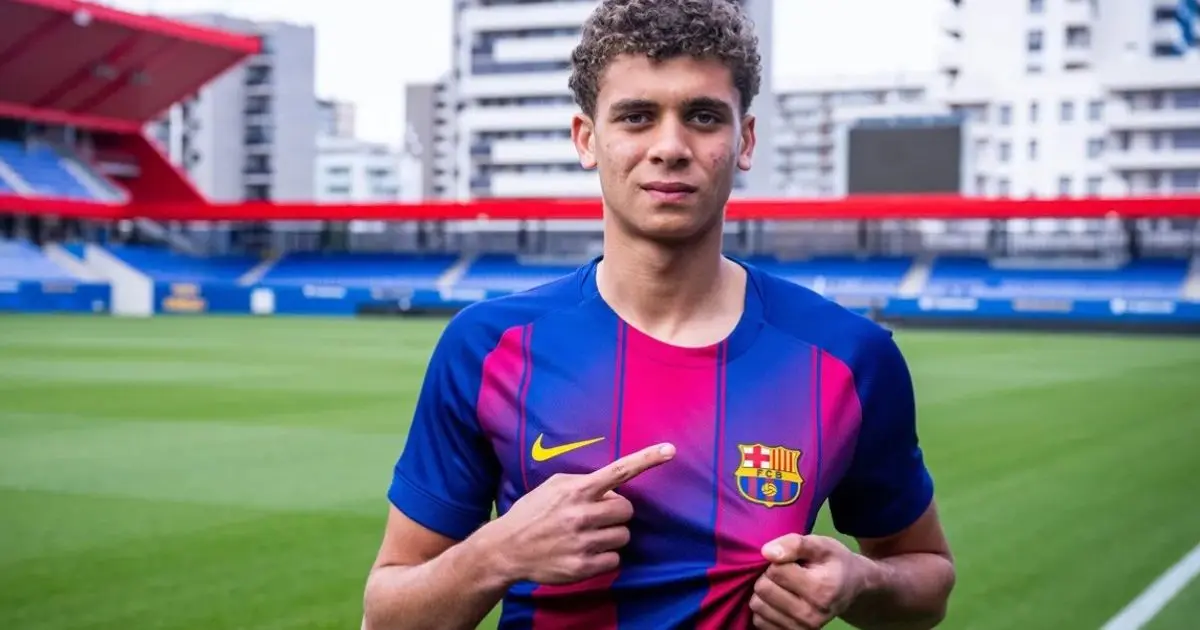 ما هي رسالة حمزة عبد الكريم بعدما أصبح أول مصري في برشلونة؟