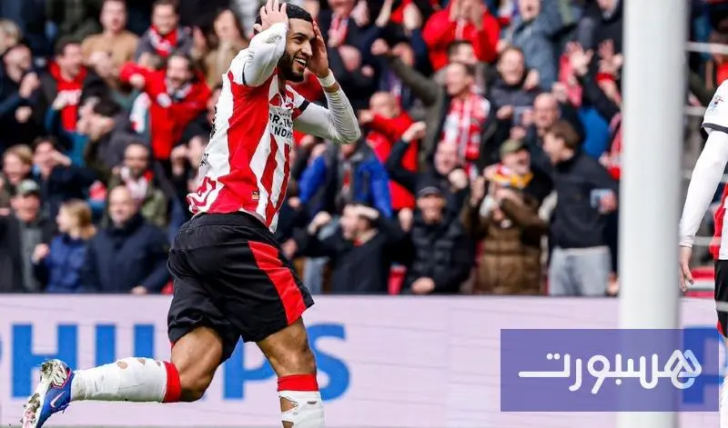 صيباري يسهم في فوز أيندهوفن على فاينورد - هسبورت