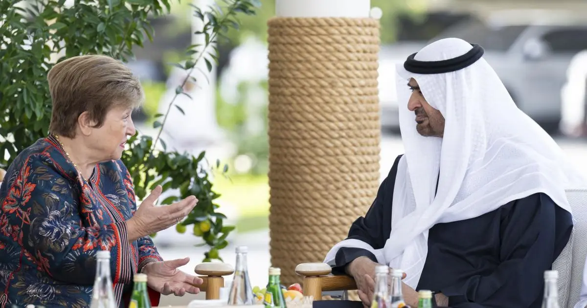 الإمارات وصندوق النقد الدولي يبحثان دعم النمو المستدام