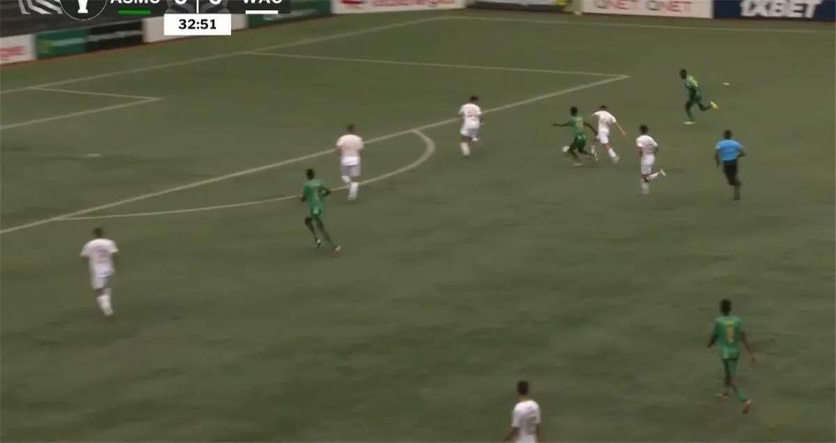 الوداد المغربي يسقط أمام مانيما بثنائية في الكونفدرالية