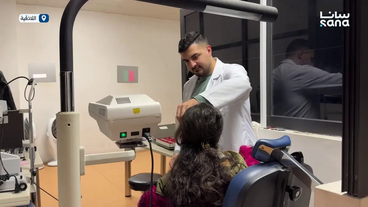 العيادات الخارجية في مشفى اللاذقية الجامعي تقدم خدمات طبية تخصصية متنوعة للأهالي