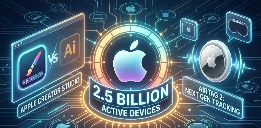 حصاد أبل: 2.5 مليار جهاز نشط عالمياً وخطط لمنافسة أدوبي - سوالف سوفت