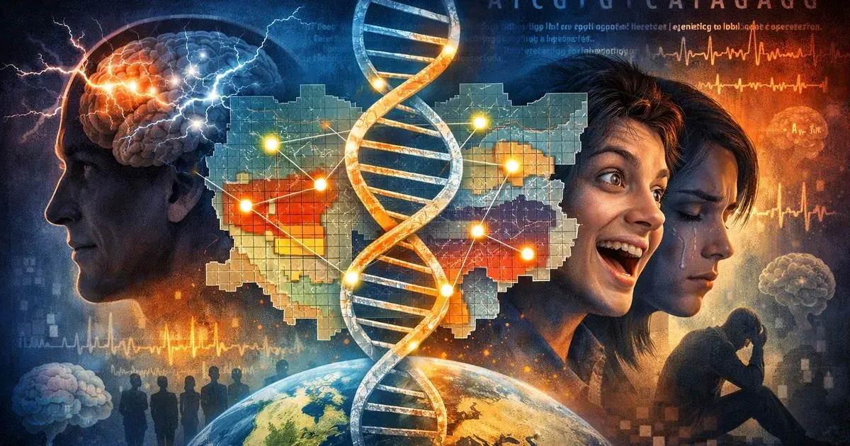 أول خريطة جينية لنوبات الهوس تفرقه عن باقي الاضطرابات النفسية