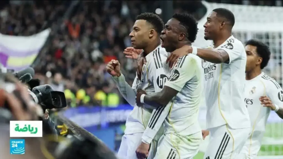 الدوري الإسباني: ريال مدريد ينتزع فوزا صعبا 2-1 على رايو فايكانو ويطارد برشلونة المتصدر