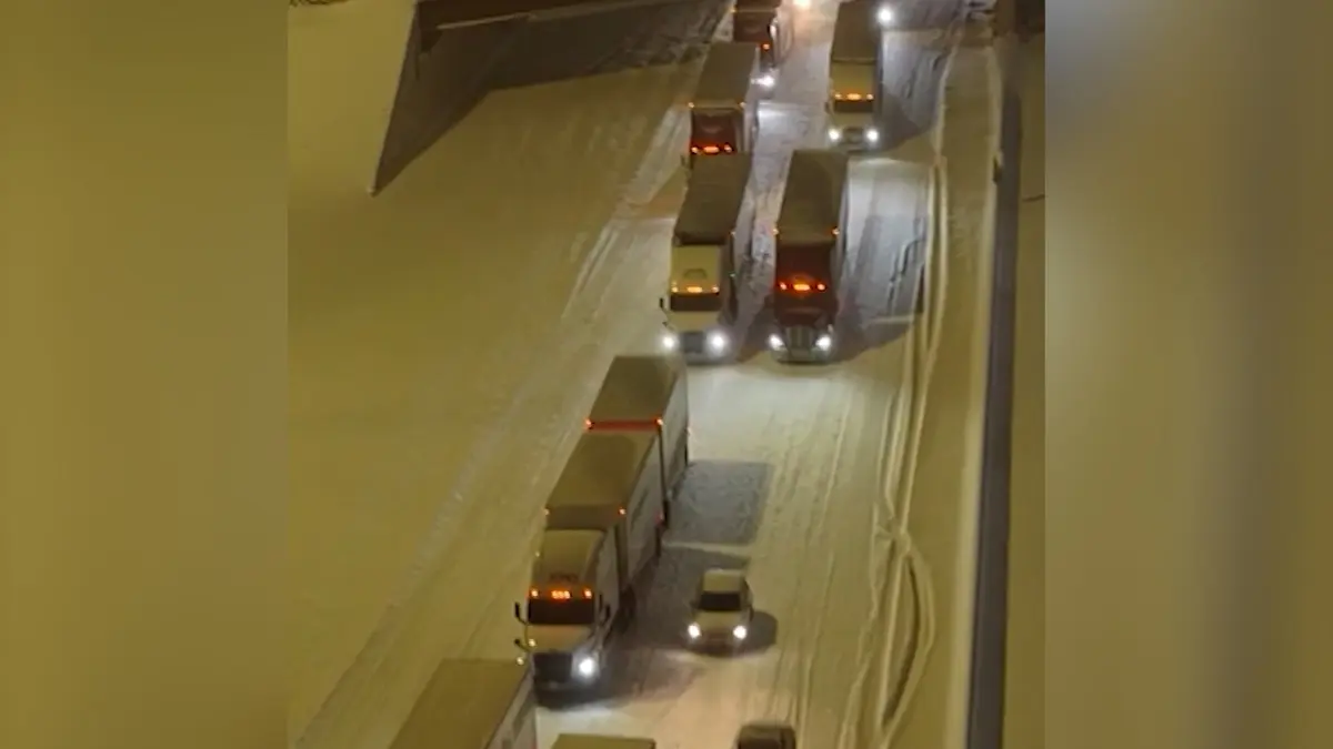 "إعصار القنبلة".. ثلوج كثيفة تشلّ ولاية كارولاينا الشمالية في أمريكا