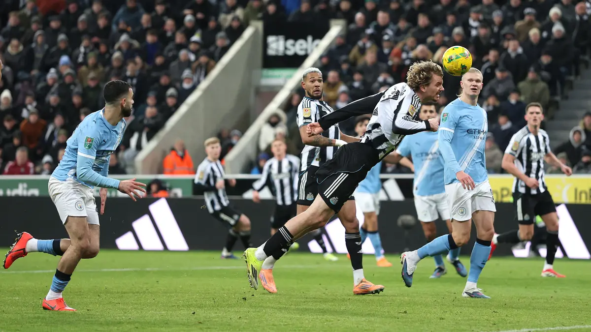 موعد مباراة مانشستر سيتي ونيوكاسل يونايتد في كأس الرابطة الإنجليزية 2025-2026 .. والقنوات الناقلة