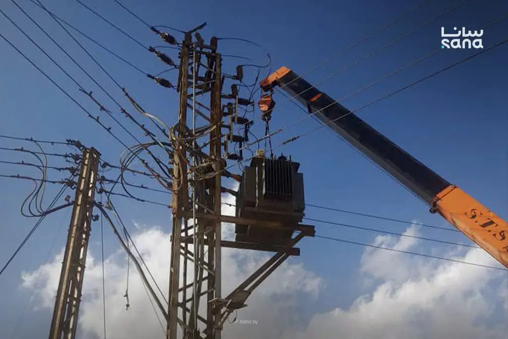 لتعزيز التغذية الكهربائية.. استبدال وزيادة استطاعة 4 محولات في قدسيابريف دمشق