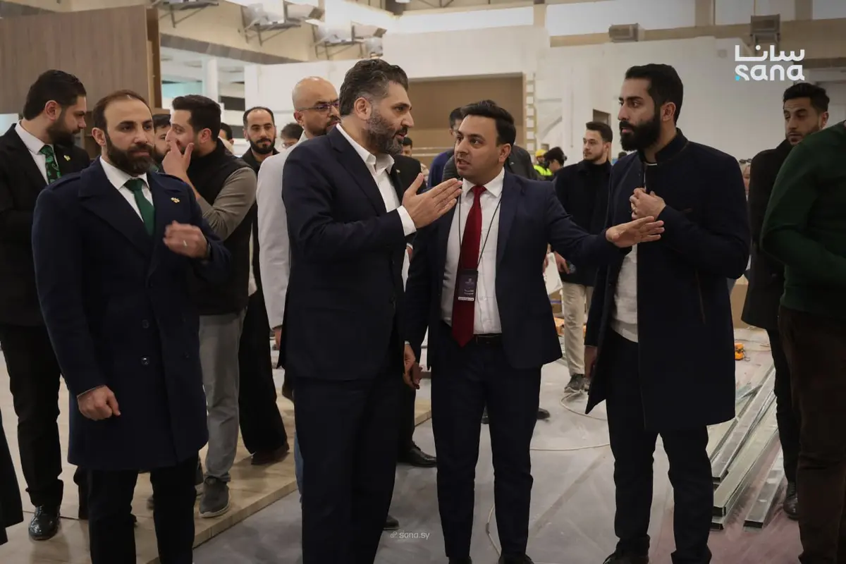 وزير الثقافة يطلع على التحضيرات النهائية لأقسام معرض دمشق الدولي للكتاب في مدينة المعارض