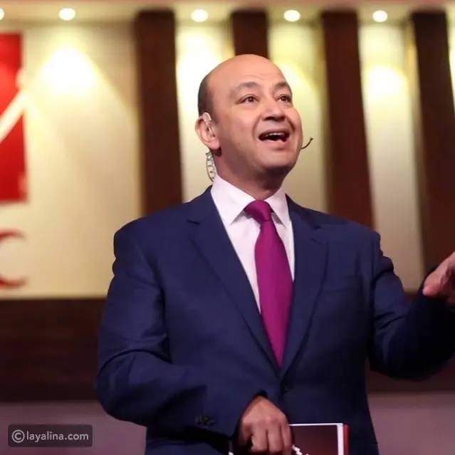 عمرو أديب يشعل منصات التواصل بأول لقاء مع دينا طلعت