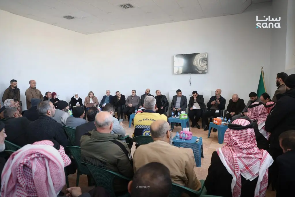 وفد من محافظة حمص يتابع الواقع الخدمي في تدمر ويطلق خططاً عاجلة لتحسينه