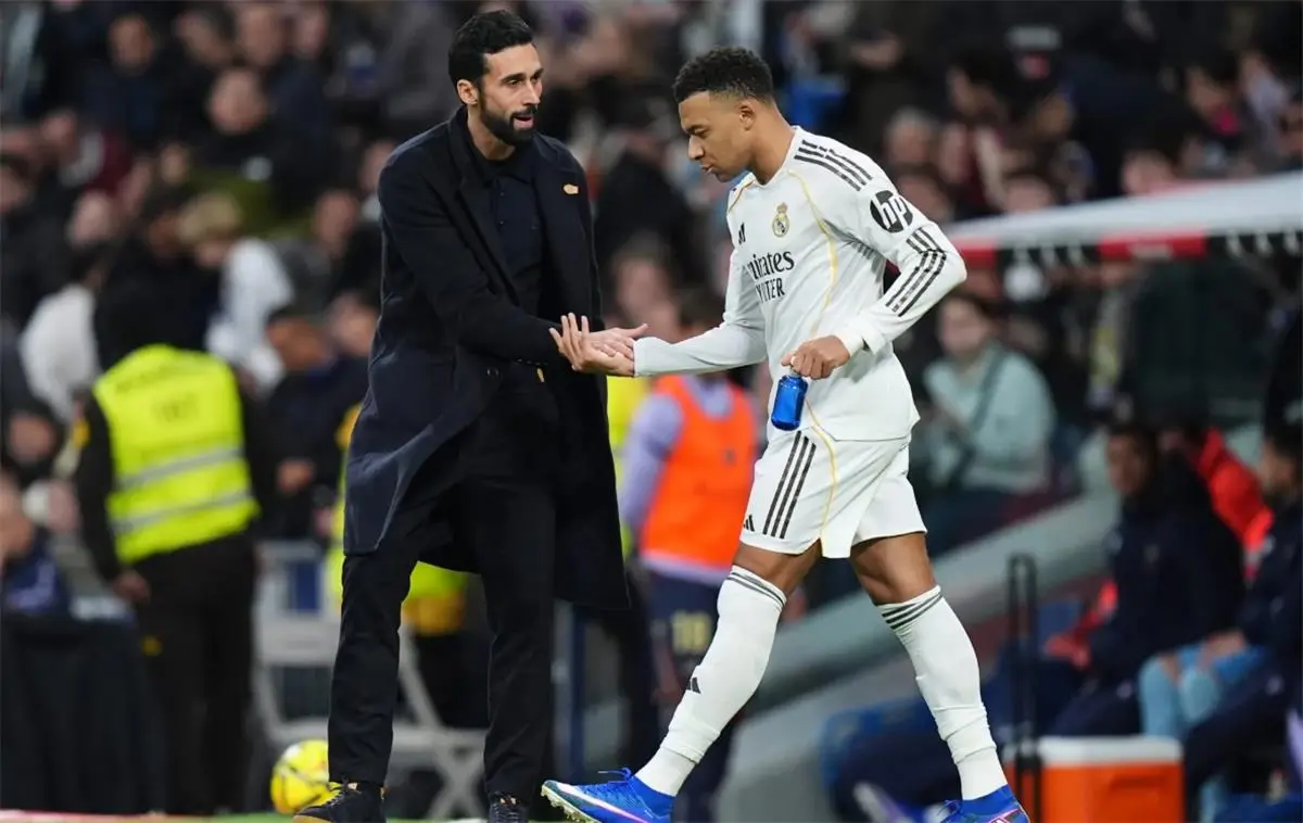 مبابي يواجه أربيلوا وينتقد أداء ريال مدريد بعد الفوز أمام رايو فاليكانو