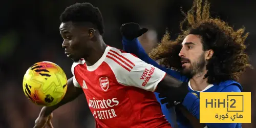 موقف ساكا من المشاركة ضد تشيلسي في كأس كاراباو