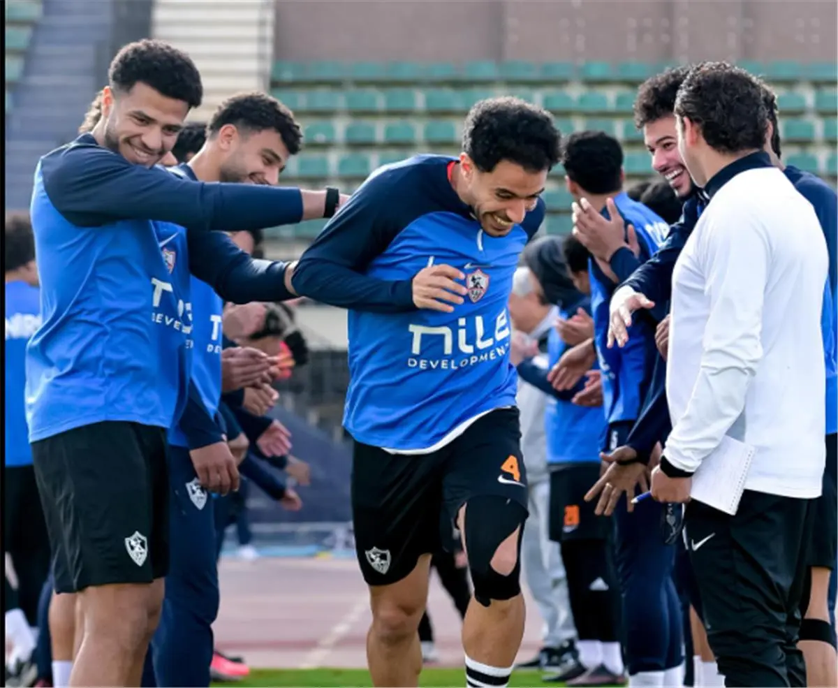 تدريبات استشفائية ومشاركة عمر جابر استعدادًا لمباراة كهرباء الإسماعيلية