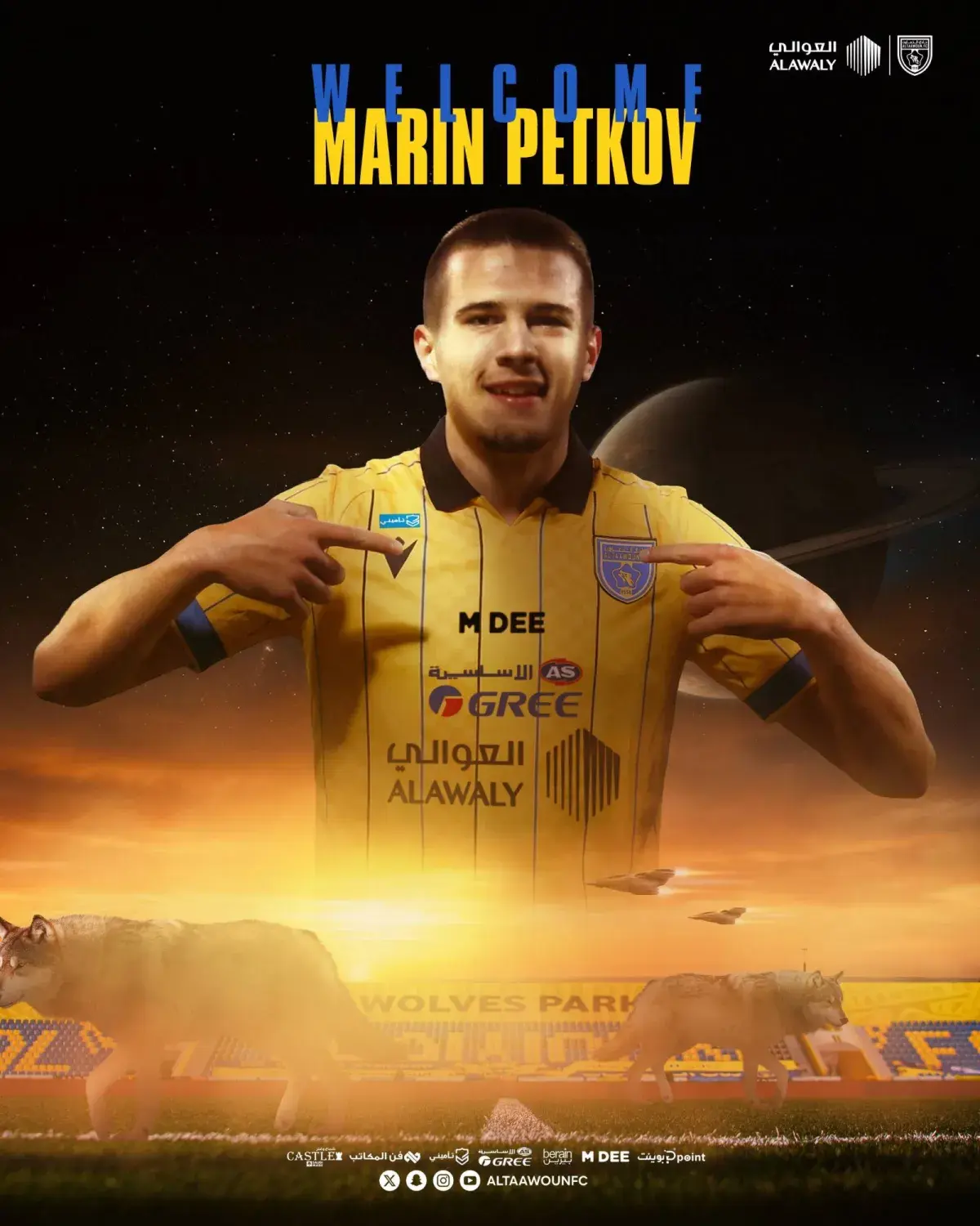 التعاون يقوي هجومه بكشيم القحطاني وبيتكوف