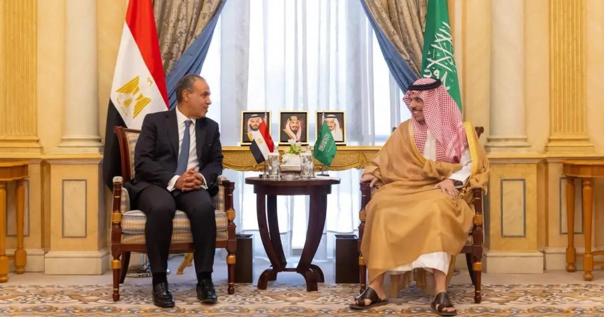 مباحثات مصرية سعودية حول غزة والسودان وإيران