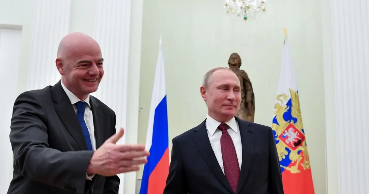 أوكرانيا تصف مطالب إنفانتينو عن روسيا بـ"الصبيانية".. والكرملين يرحب