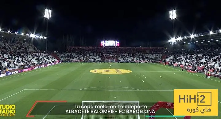 الجماهير تتوافد على ملعب ألباسيتي قبل لقاء برشلونة