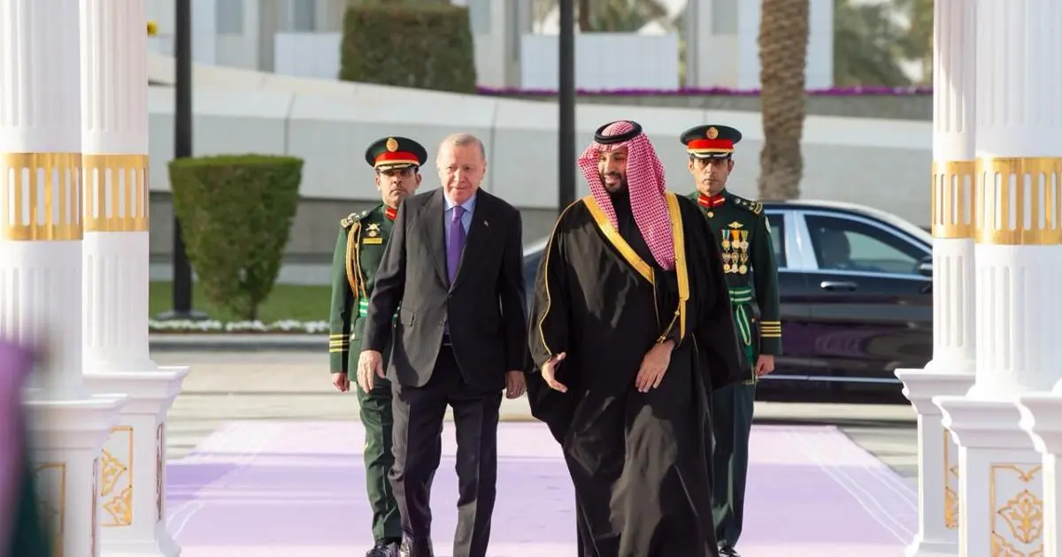 تطورات المنطقة والعالم على طاولة بن سلمان وأردوغان