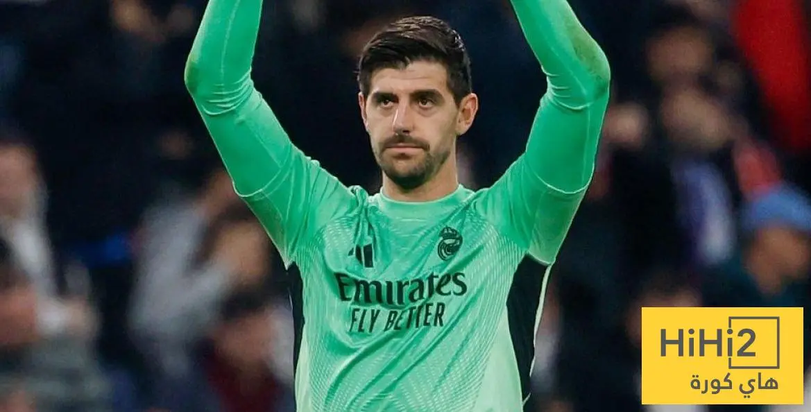 كورتوا يعيش موسم صعب مع ريال مدريد …! شاهد الأرقام
