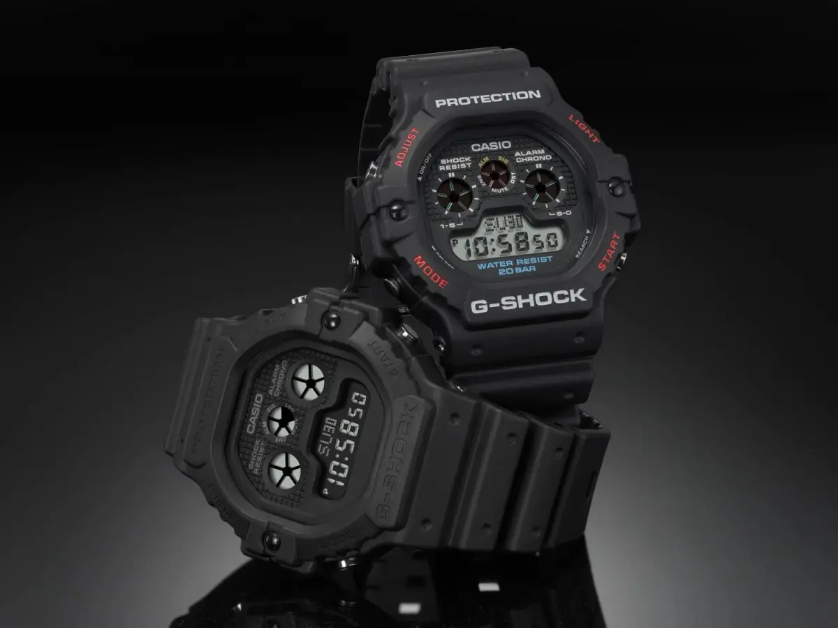 كاسيو تطلق سلسلة G-Shock DW-5900U المحدثة في المملكة المتحدة