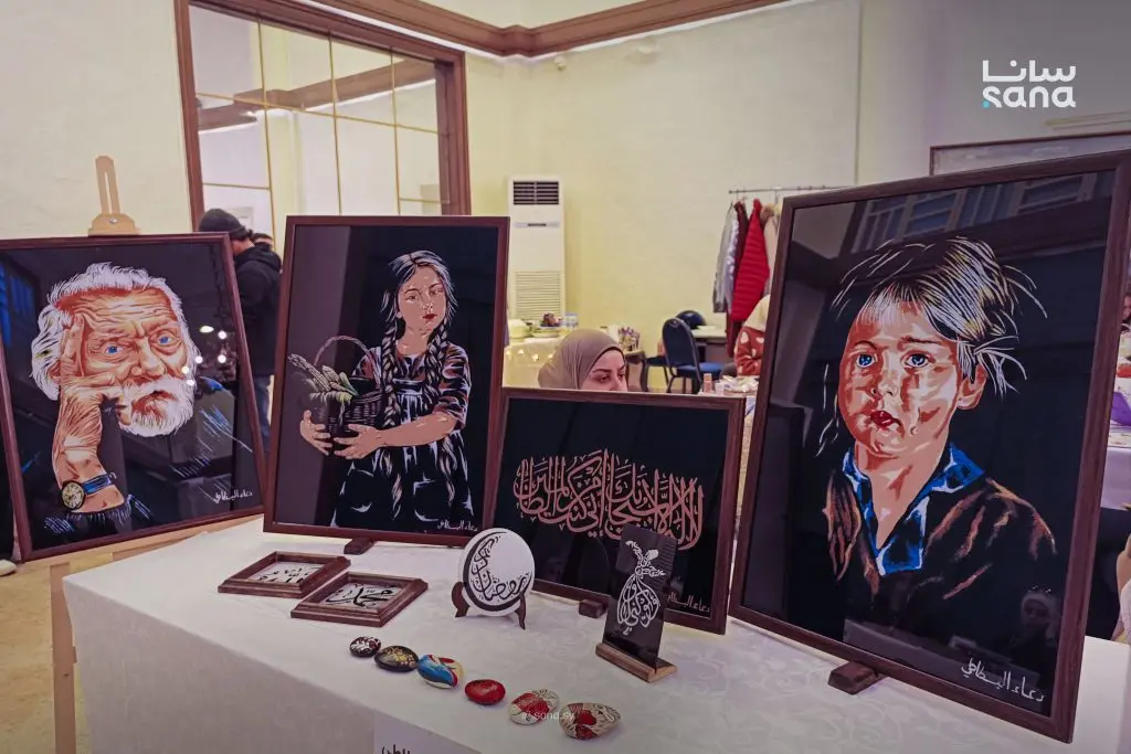 بقدميها ترسم الحياة.. دعاء البسطاطي تحول التحدي إلى فن