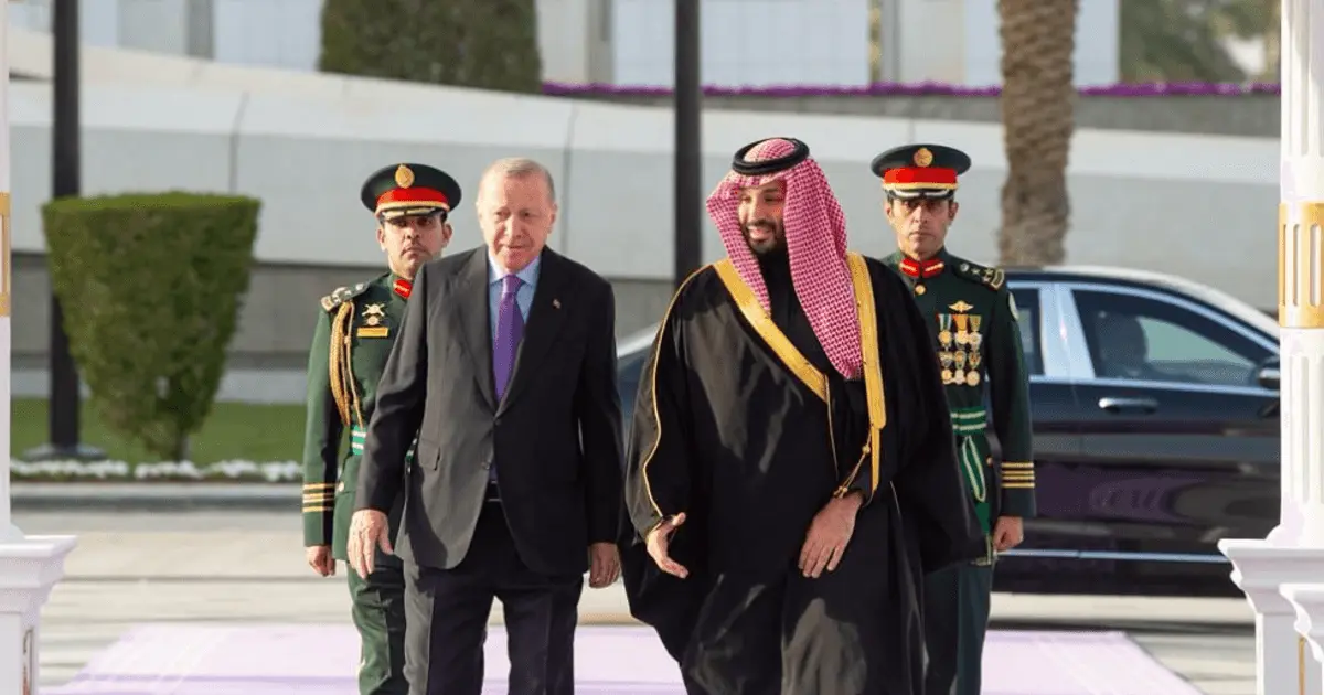 محمد بن سلمان يبحث مع أردوغان العلاقات الثنائية