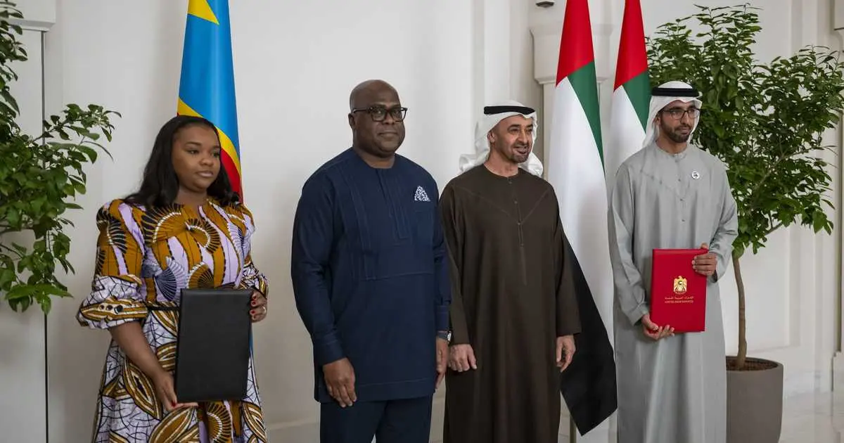 الإمارات والكونغو توقعان اتفاقية الشراكة الاقتصادية الشاملة